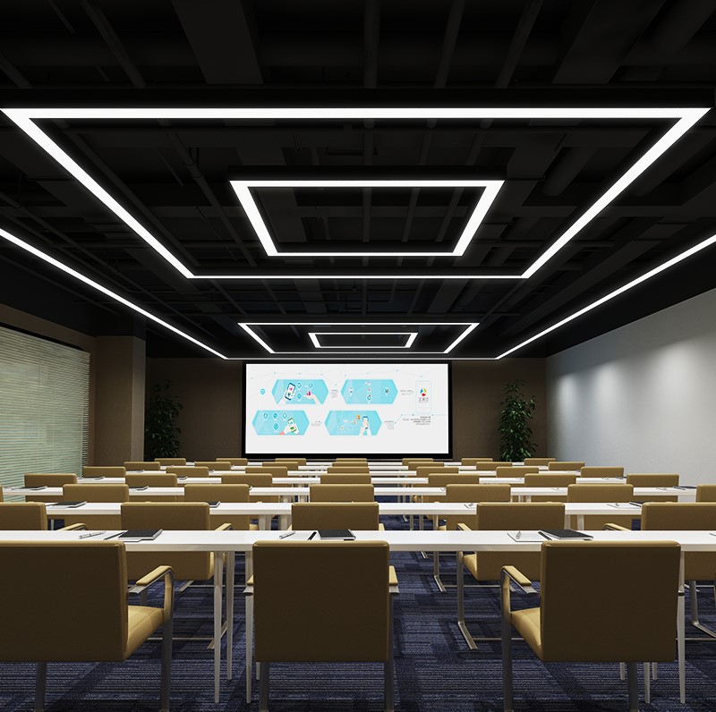 LED linjära lampor belyser de oändliga möjligheterna med modern design